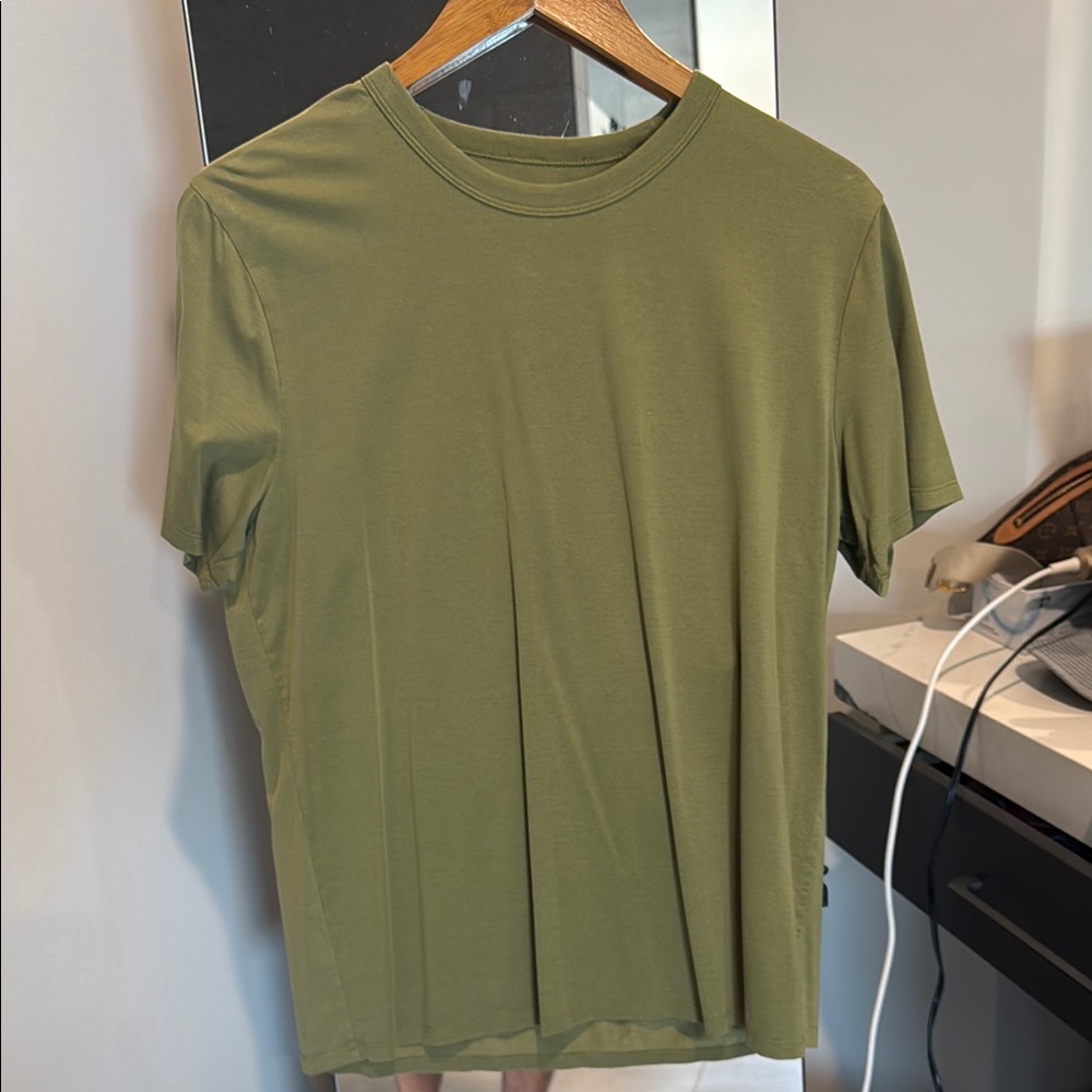 Lululemon Olive Green Men's Tech T-Shirt